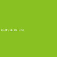 Beliebtes Leder-Hemd