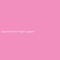 Ergonomischer Papier-Lappen