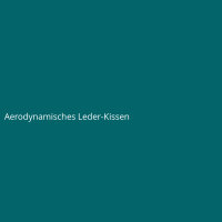 Aerodynamisches Leder-Kissen