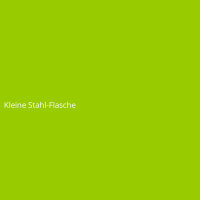 Kleine Stahl-Flasche