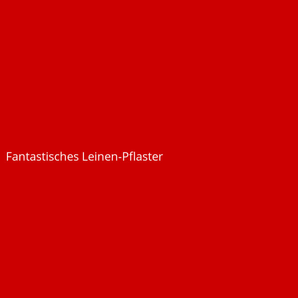 Fantastisches Leinen-Pflaster