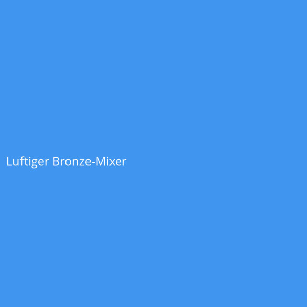 Luftiger Bronze-Mixer